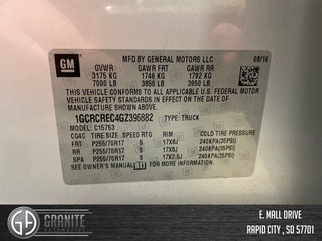 Used 2016 Chevrolet Silverado 1500 LT w/ All Star Edition image 28