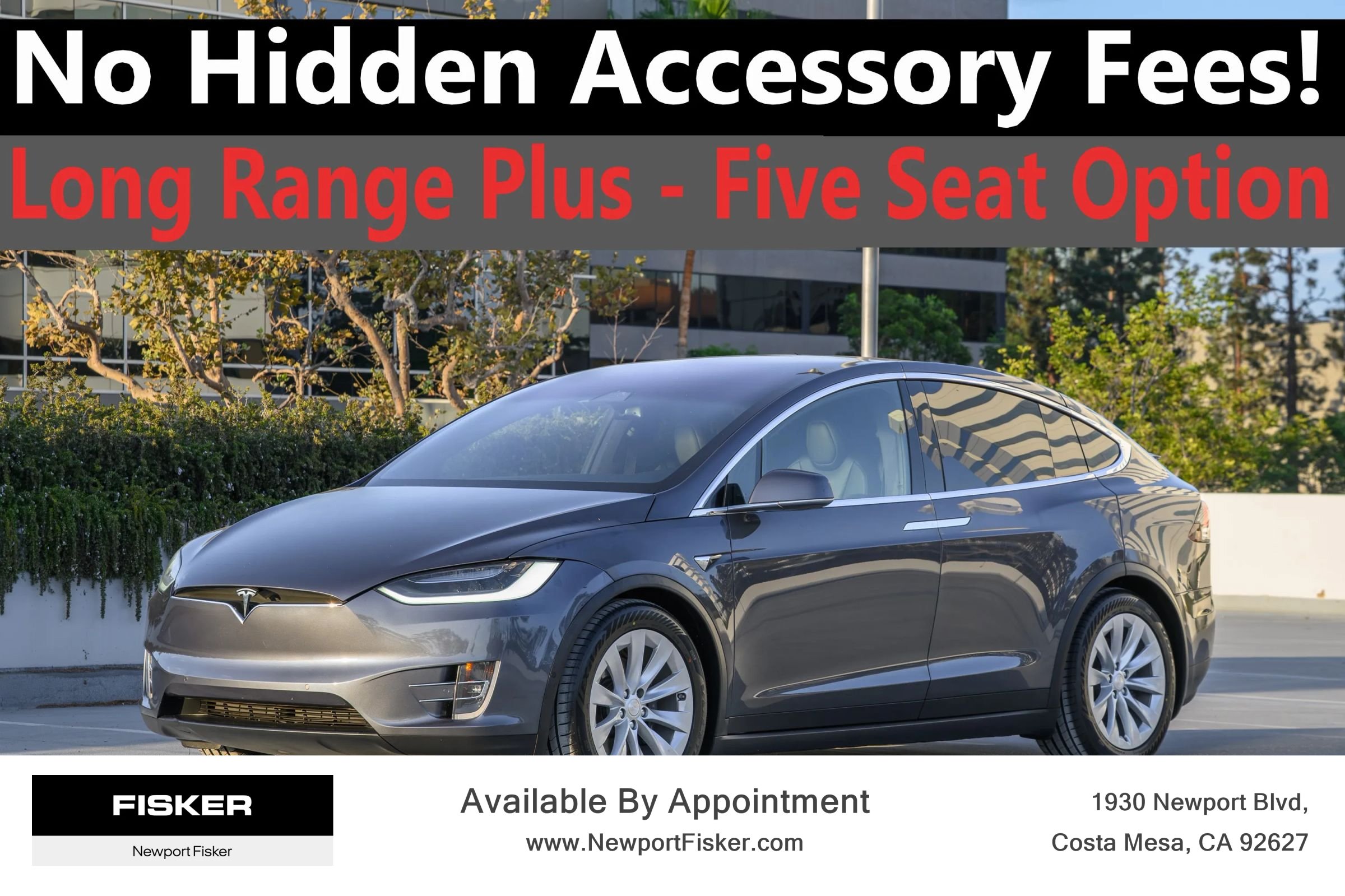 Used 2021 Tesla Model X Long Range AWD/4WD image 1