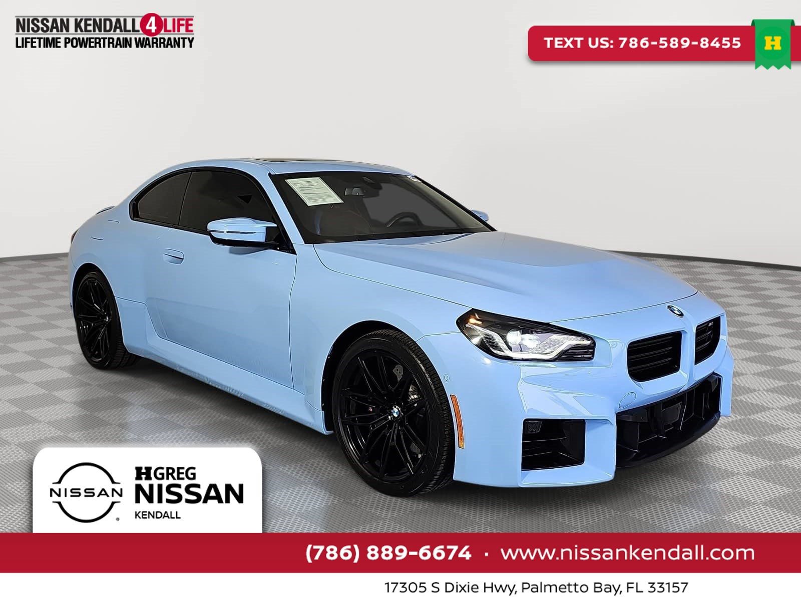Used 2023 BMW M2 w/ Lighting Package RWD image 1