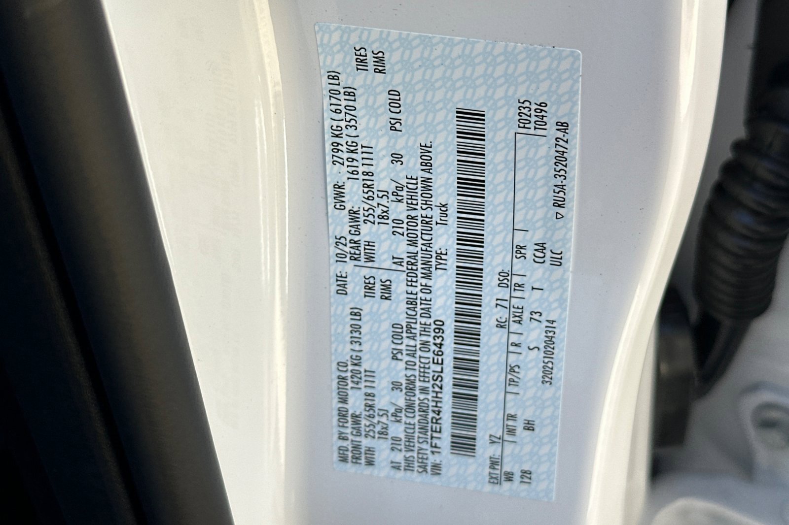 New 2025 Ford Ranger XLT w/ Equipment Group 301A High image 26