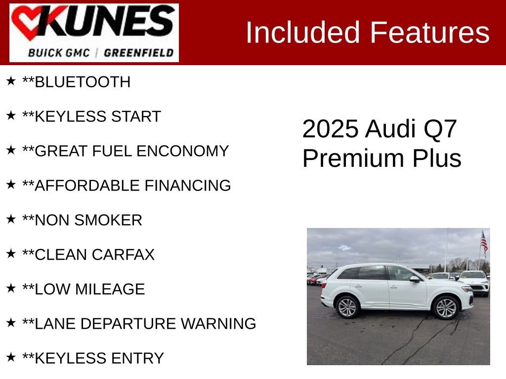 Used 2025 Audi Q7 3.0T Premium Plus image 3