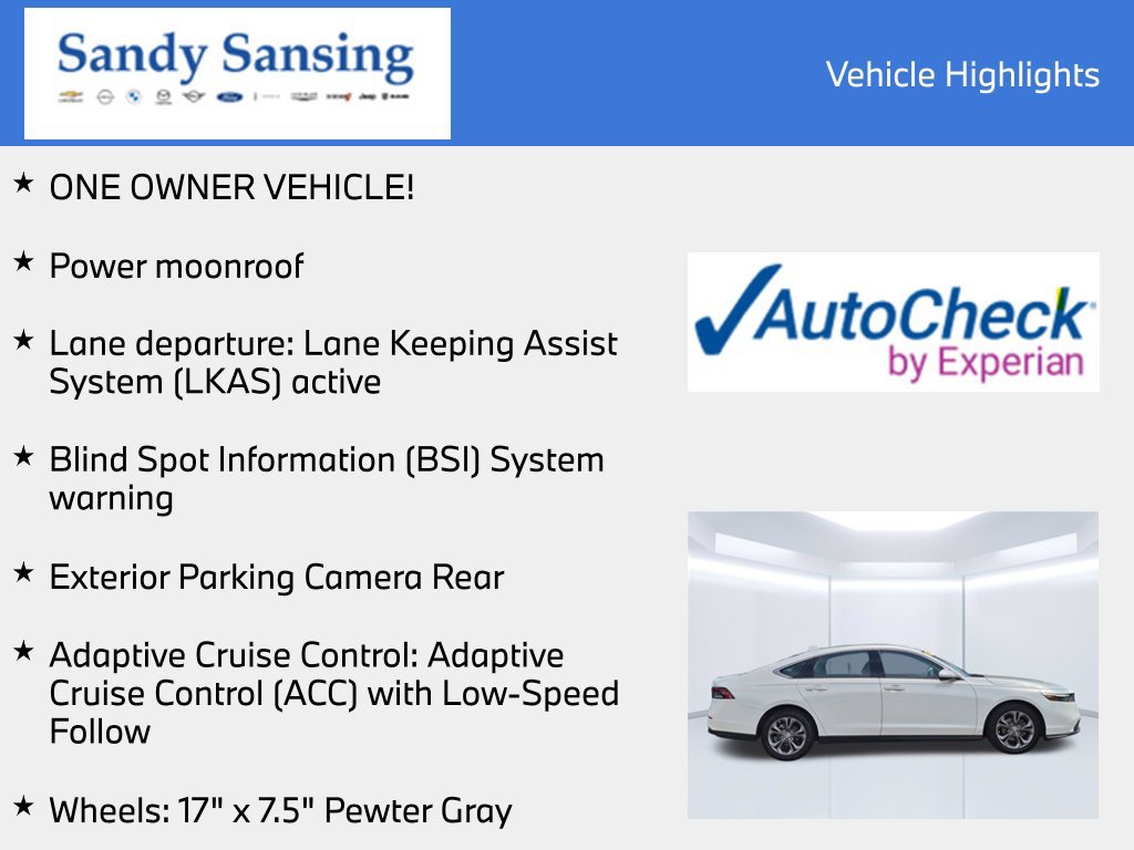 Used 2024 Honda Accord EX image 7