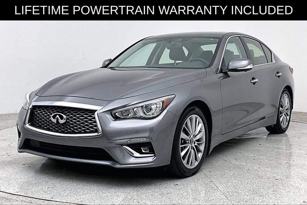 Certified 2023 INFINITI Q50 Luxe w/ Cargo Package RWD image 14