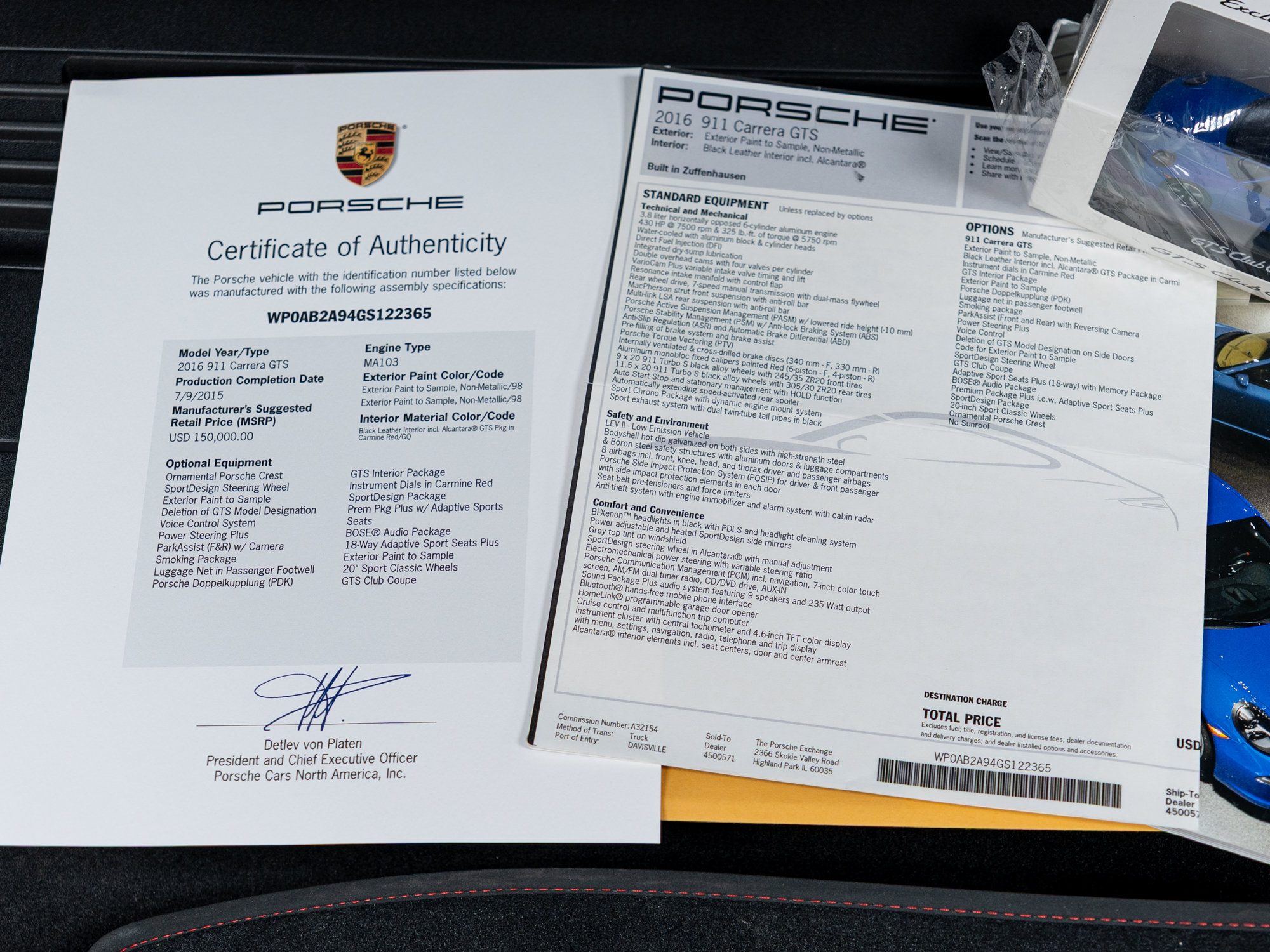 Certified 2016 Porsche 911 Carrera GTS RWD image 56