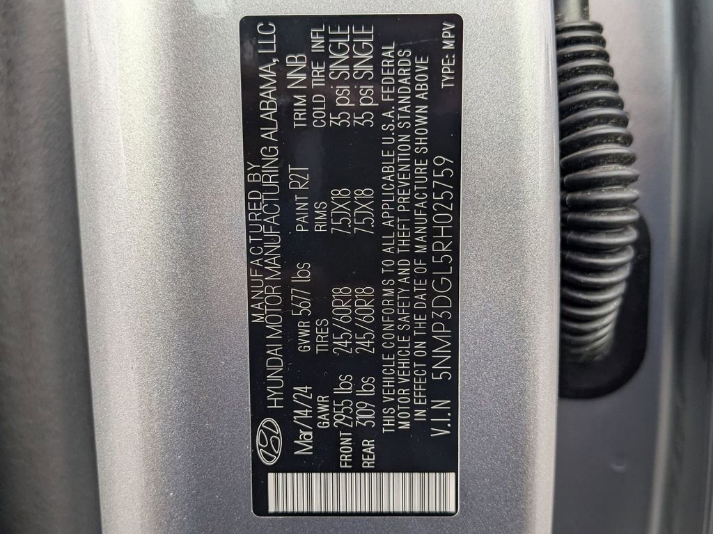 Certified 2024 Hyundai Santa Fe XRT image 23