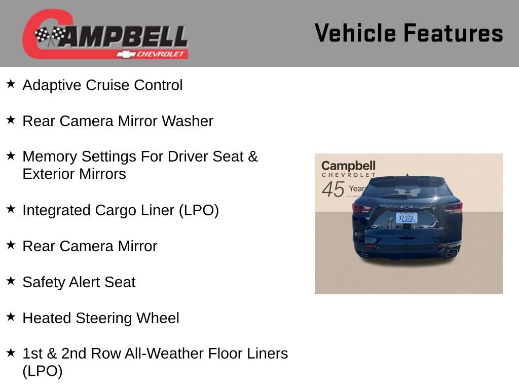 Used 2024 Chevrolet Blazer RS w/ Driver Confidence II Package AWD/4WD image 21