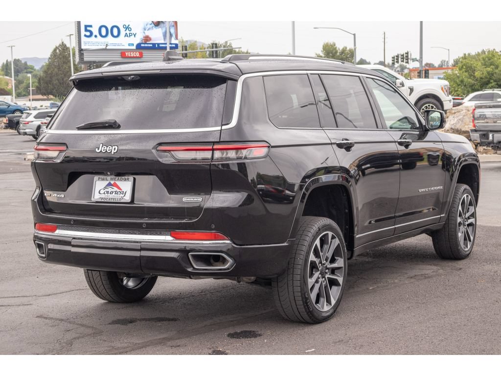 Used 2021 Jeep Grand Cherokee L Overland w/ Advanced Protech Group III AWD/4WD image 3