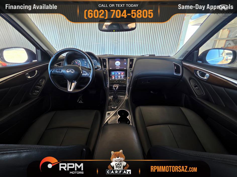 Used 2018 INFINITI Q50 Luxe w/ Cargo Package (L95) RWD image 8