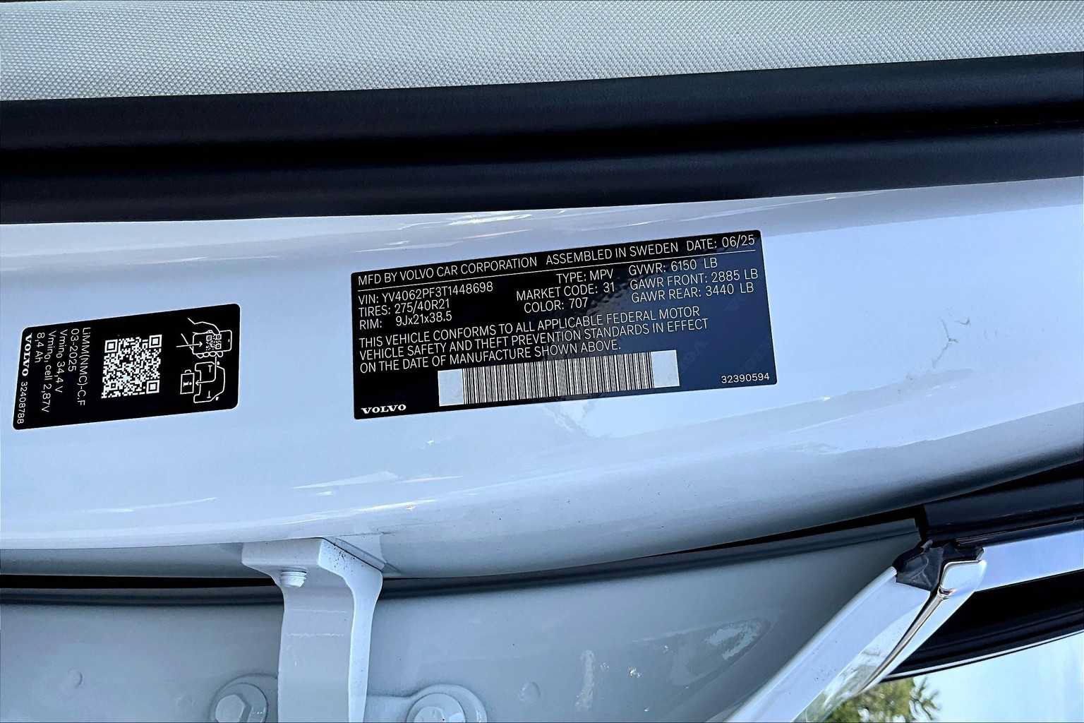 New 2026 Volvo XC90 B6 Ultra w/ Protection Package AWD/4WD image 12