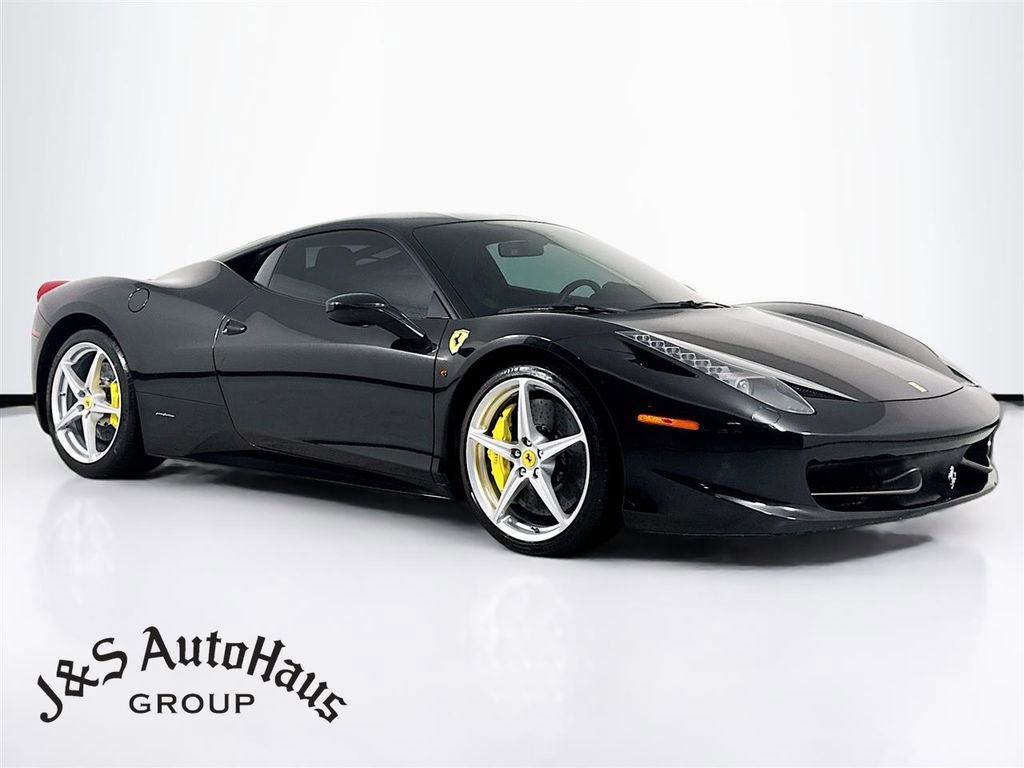Used 2011 Ferrari 458 Italia Coupe
