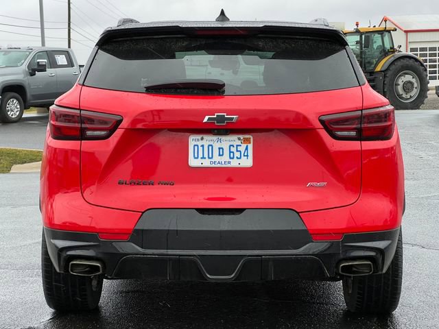 Certified 2023 Chevrolet Blazer RS w/ Driver Confidence II Package image 48