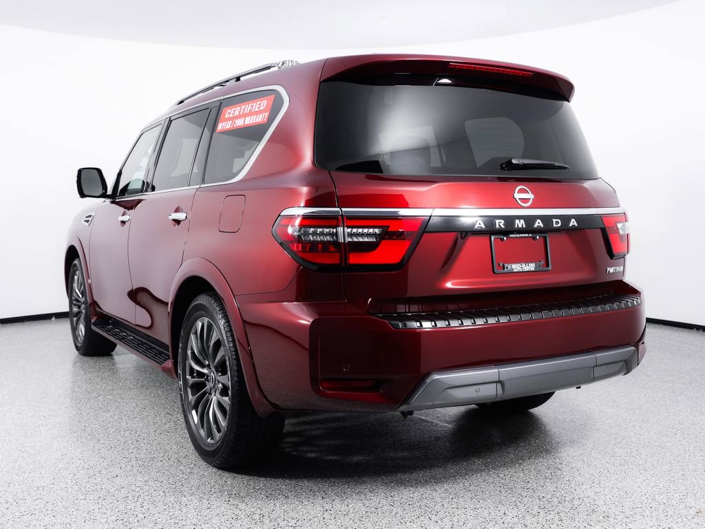 Used 2024 Nissan Armada Platinum w/ Captain's Chairs Package AWD/4WD image 7