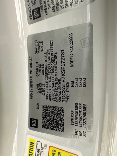 New 2025 Chevrolet Silverado 2500 W/T image 13