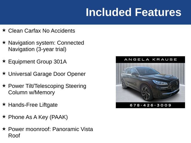 Used 2024 Lincoln Corsair Grand Touring w/ Equipment Group 301A image 5