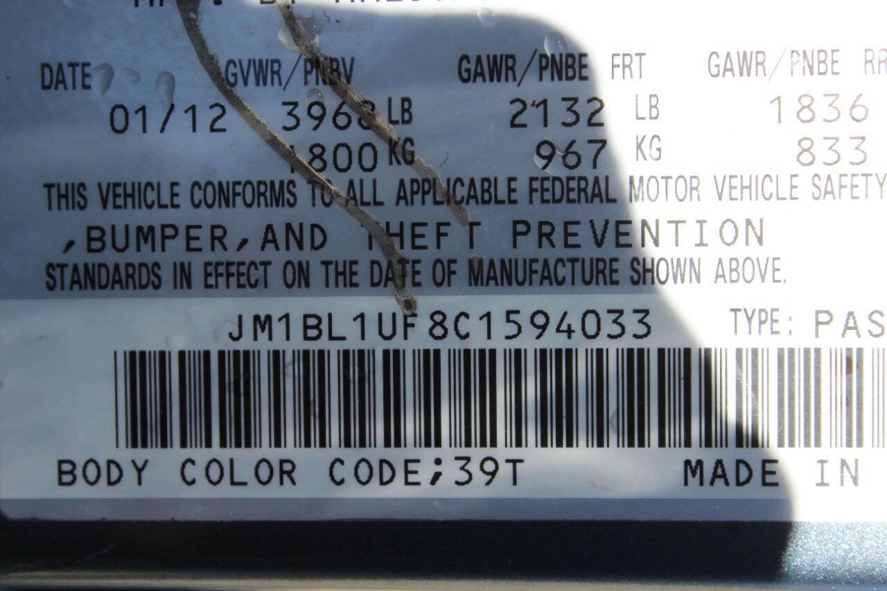 Used 2012 MAZDA MAZDA3 i Sport FWD image 11