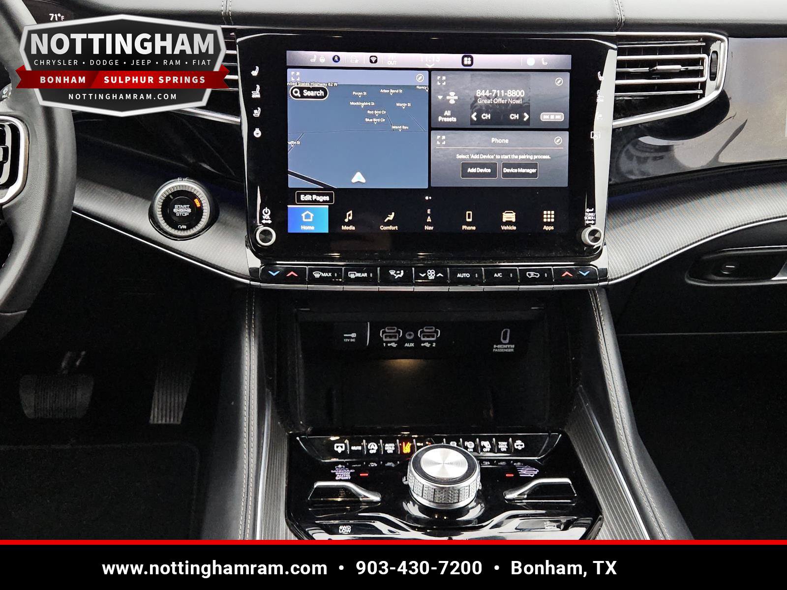 Used 2024 Jeep Grand Wagoneer L Series II w/ Quick Order Packagew 28T AWD/4WD image 13