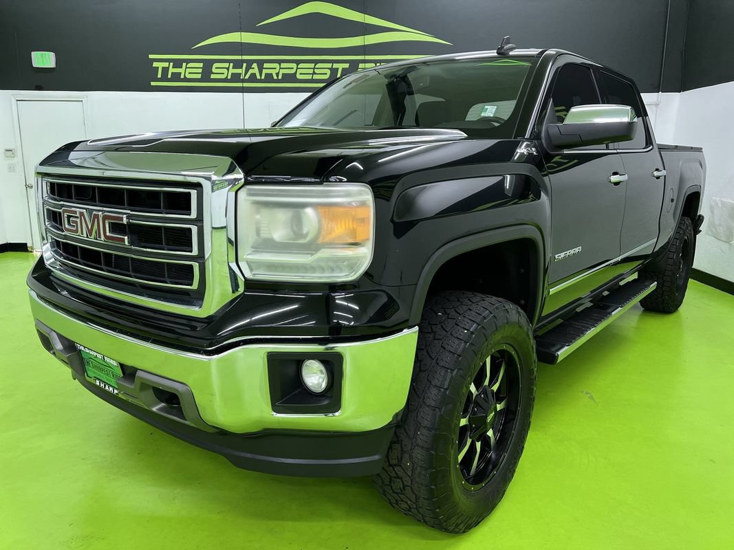 Used 2015 GMC Sierra 1500 SLT w/ SLT Crew Cab Value Package AWD/4WD image 5