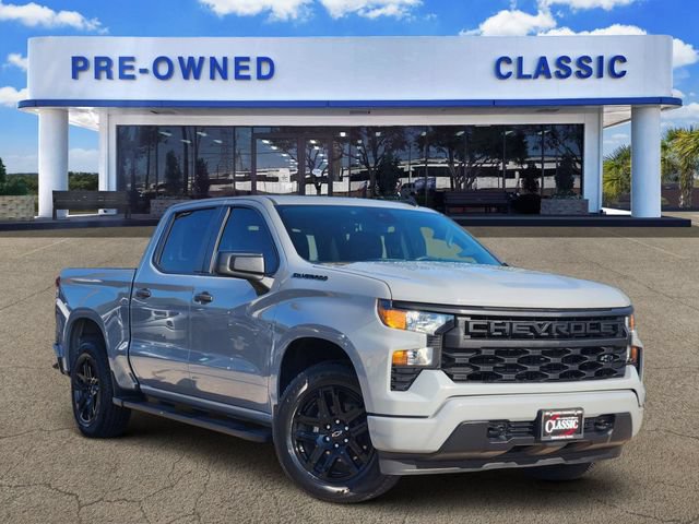 Used 2024 Chevrolet Silverado 1500 Custom w/ LPO, Dark Essentials Package RWD image 1