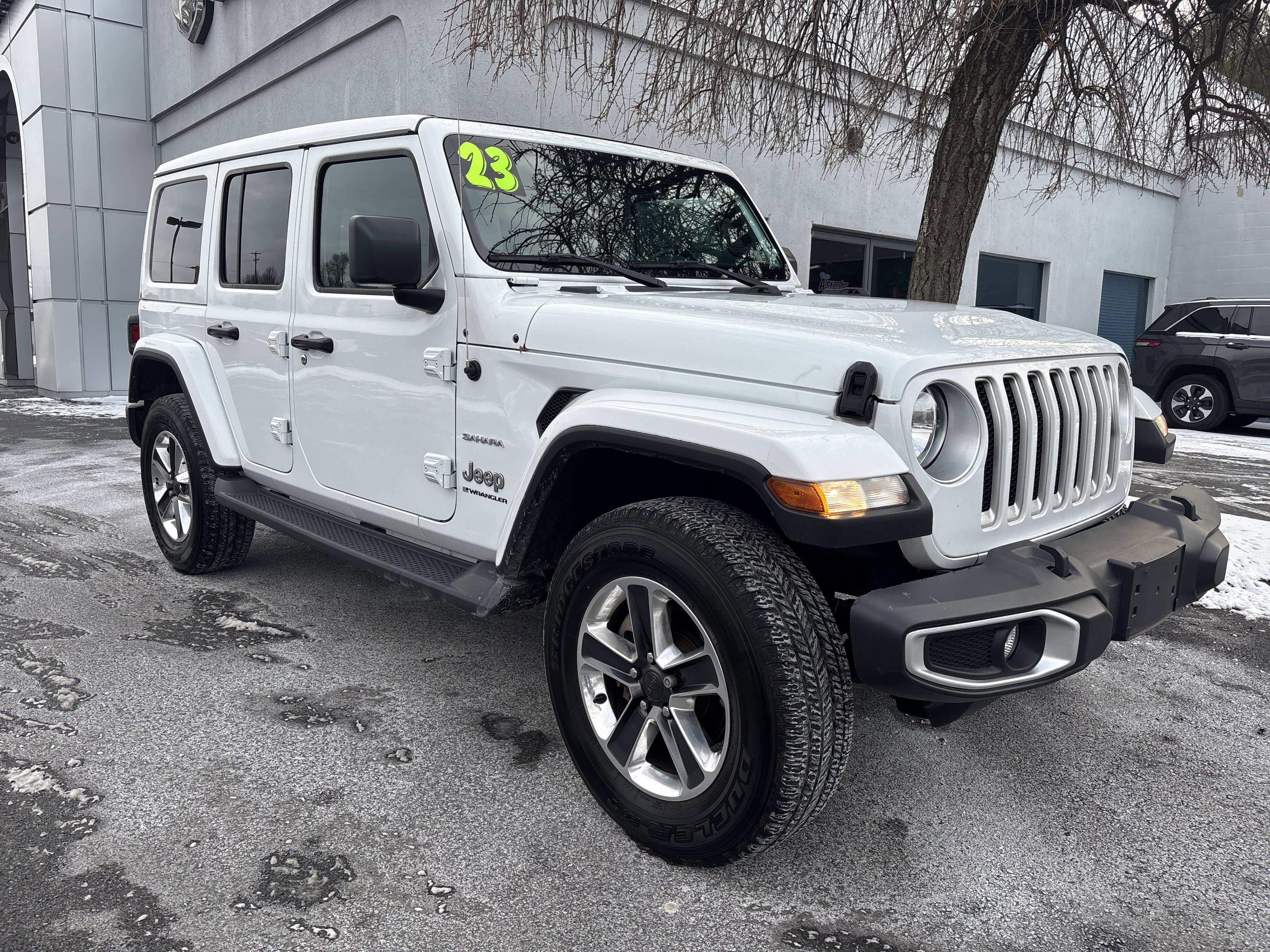 Used 2023 Jeep Wrangler Sahara w/ Cold Weather Group image 1