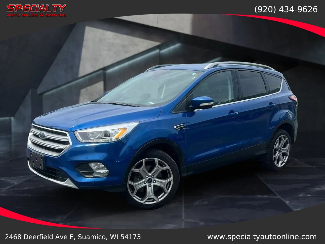 Used 2017 Ford Escape Titanium w/ Equipment Group 301A AWD/4WD image 1