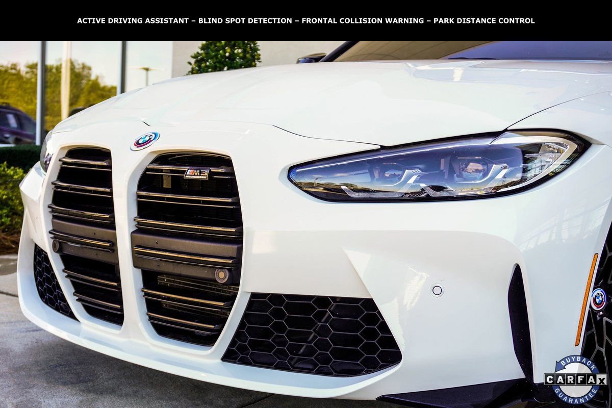 Used 2023 BMW M3 Competition w/ Executive Package AWD/4WD image 2