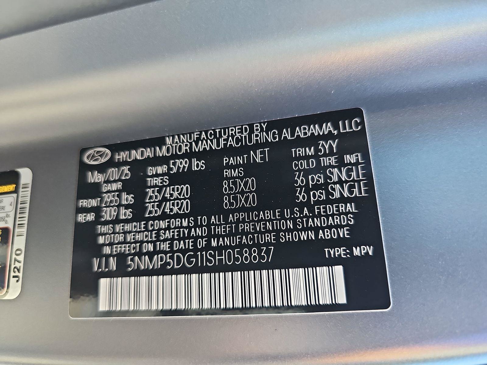 New 2025 Hyundai Santa Fe Calligraphy AWD/4WD image 45