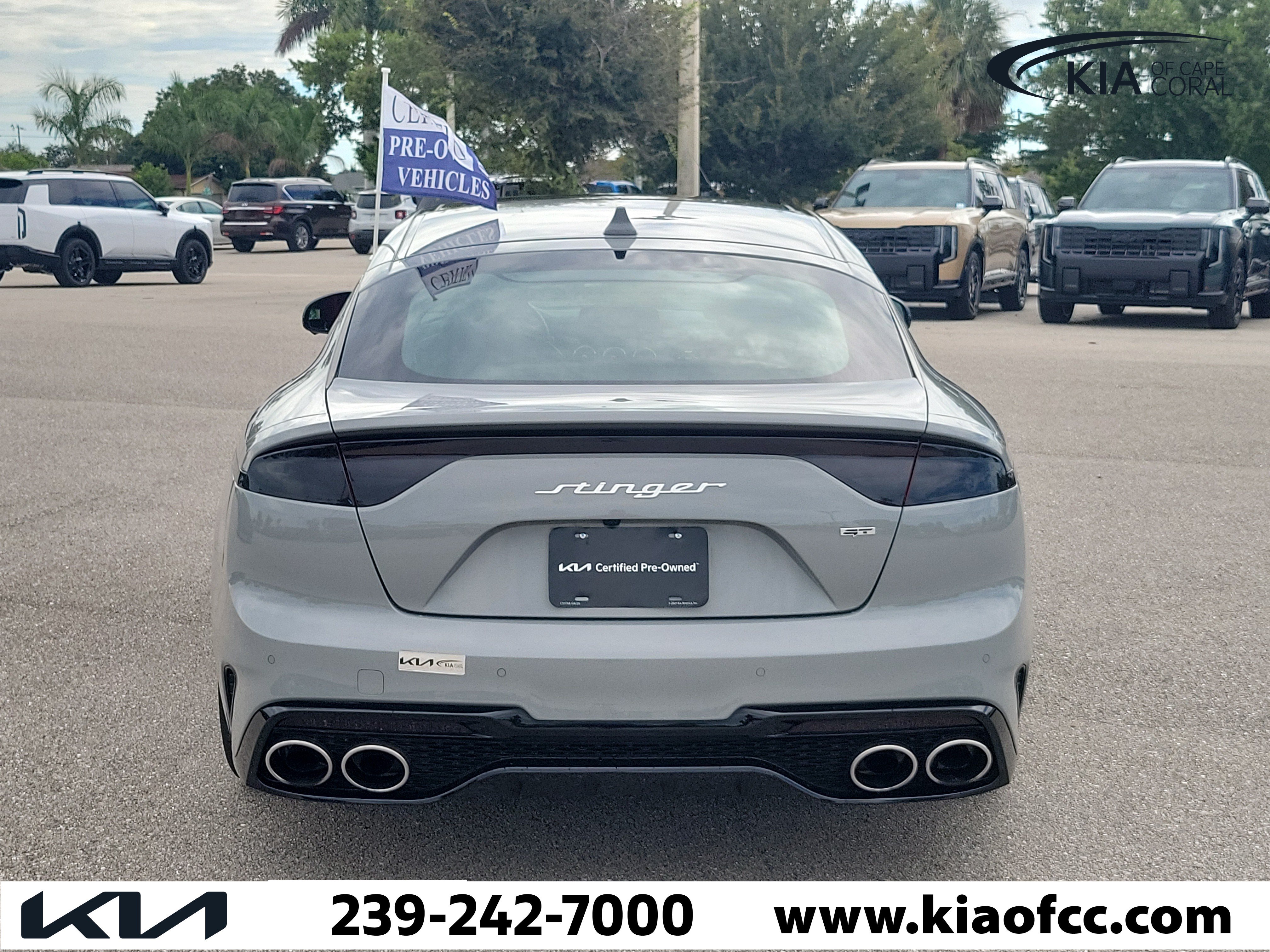 Used 2023 Kia Stinger GT2 w/ Red Interior Color Package AWD/4WD image 5