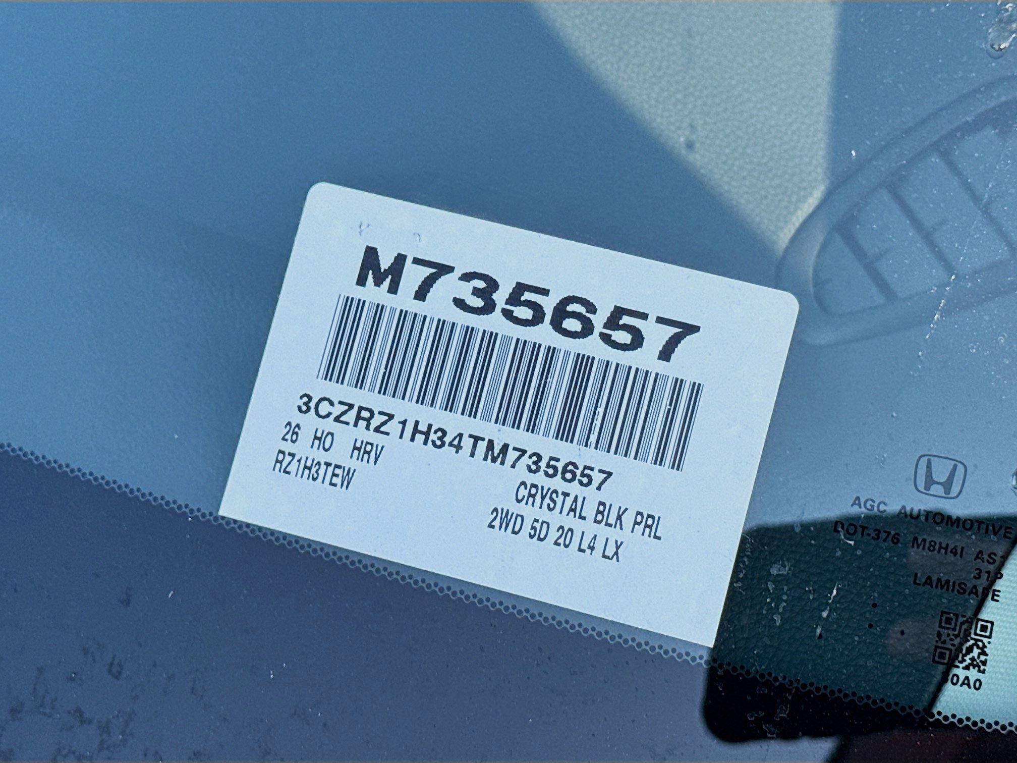 New 2026 Honda HR-V LX image 26