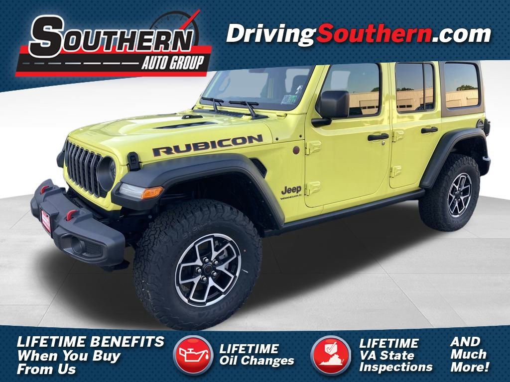 New 2024 Jeep Wrangler Unlimited Rubicon w/ Convenience Group