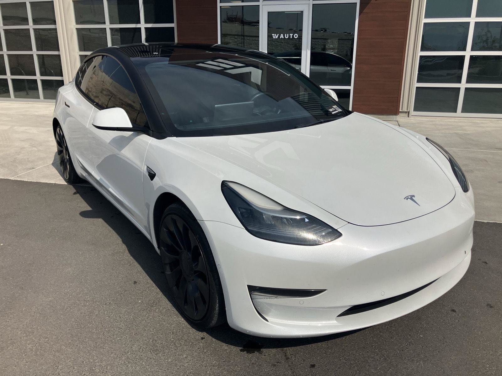 Used 2022 Tesla Model 3 Performance AWD/4WD image 2