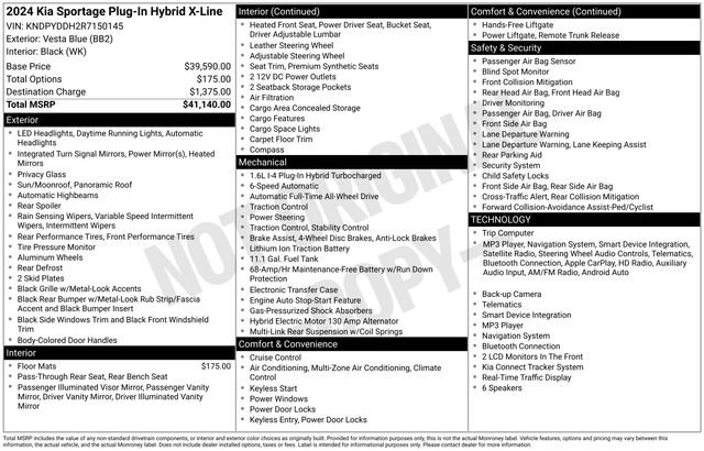 Used 2024 Kia Sportage X-Line AWD/4WD video 3