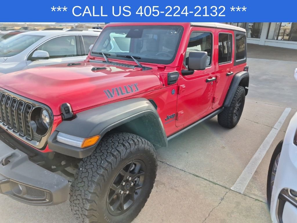 Used 2025 Jeep Wrangler Willys 4xe image 2