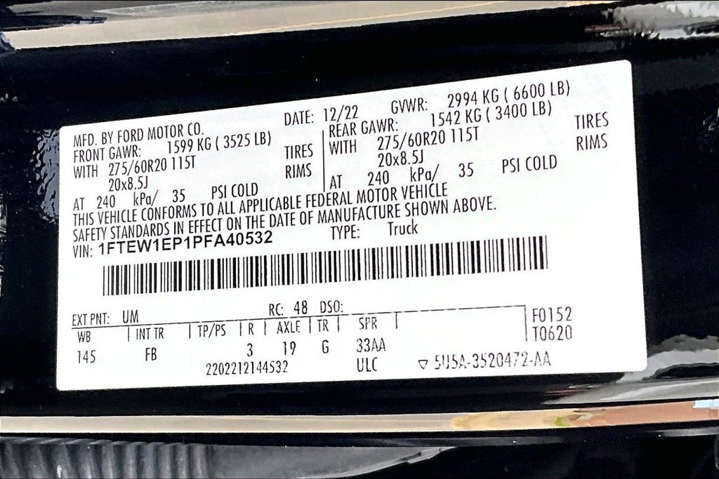 Certified 2023 Ford F150 XLT w/ Equipment Group 302A High AWD/4WD image 32