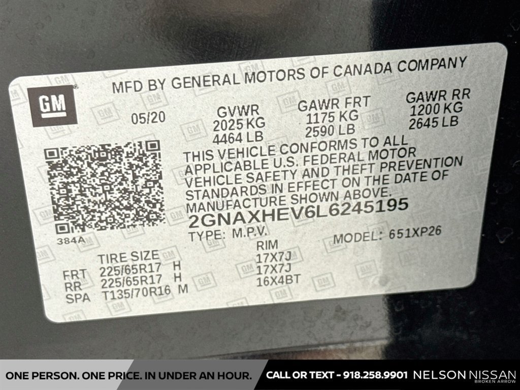 Used 2020 Chevrolet Equinox LS w/ LS Convenience Package FWD image 30