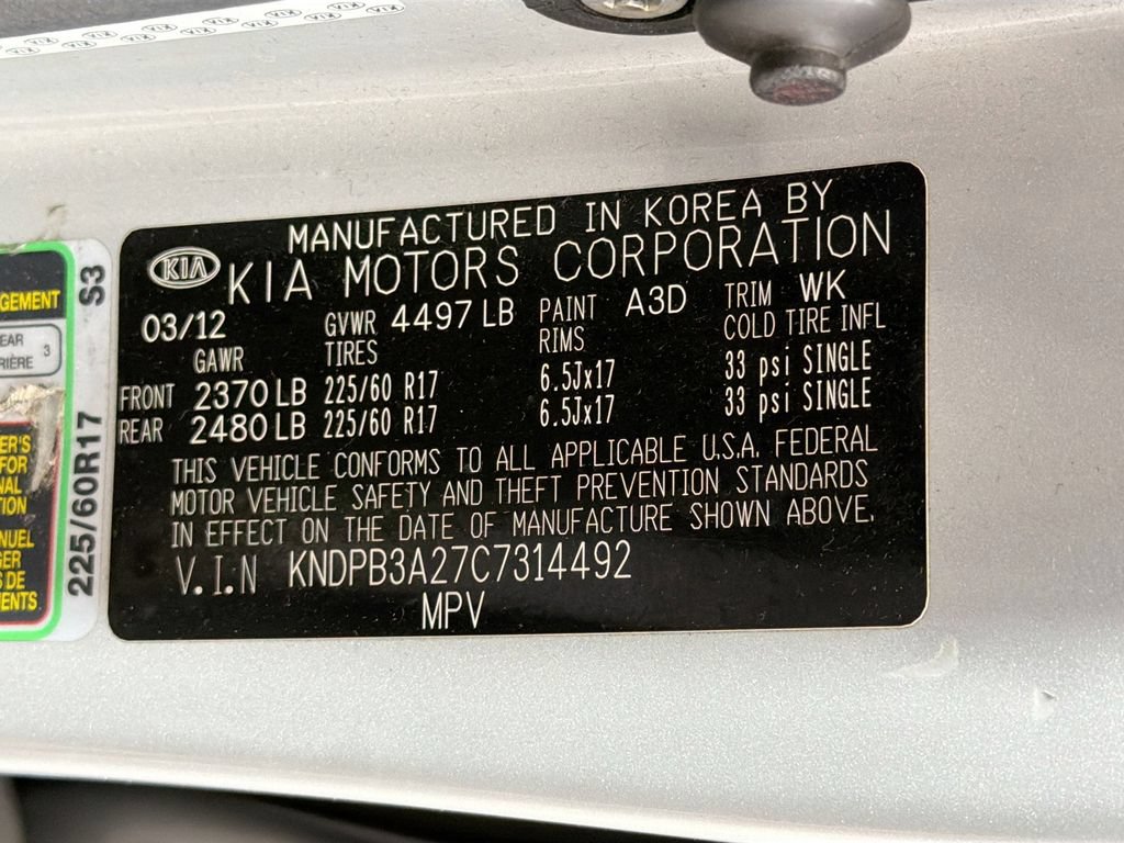 Used 2012 Kia Sportage LX w/ Convenience Pkg FWD image 32