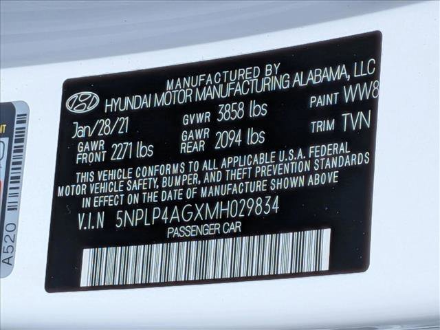 Used 2021 Hyundai Elantra Limited image 26