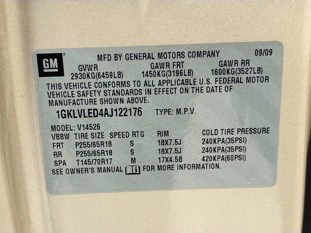 Used 2010 GMC Acadia SLE image 26