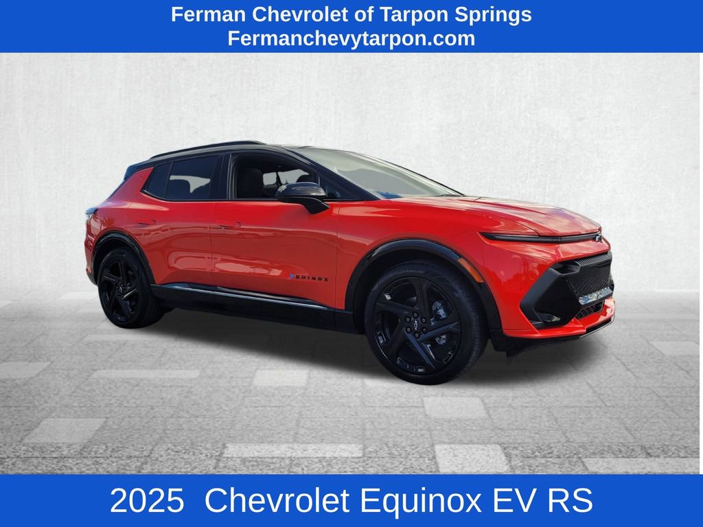 New 2025 Chevrolet Equinox EV RS w/ LPO, All-Weather Mat Package image 1