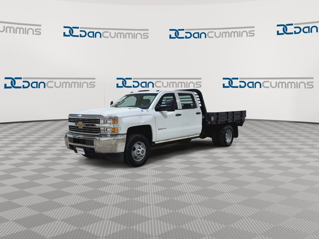 Used 2015 Chevrolet Silverado 3500 W/T w/ Snow Plow Prep Package image 4