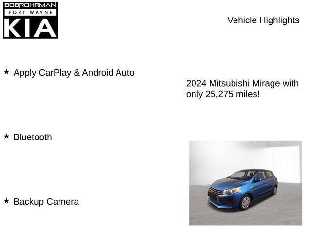 Used 2024 Mitsubishi Mirage ES image 7