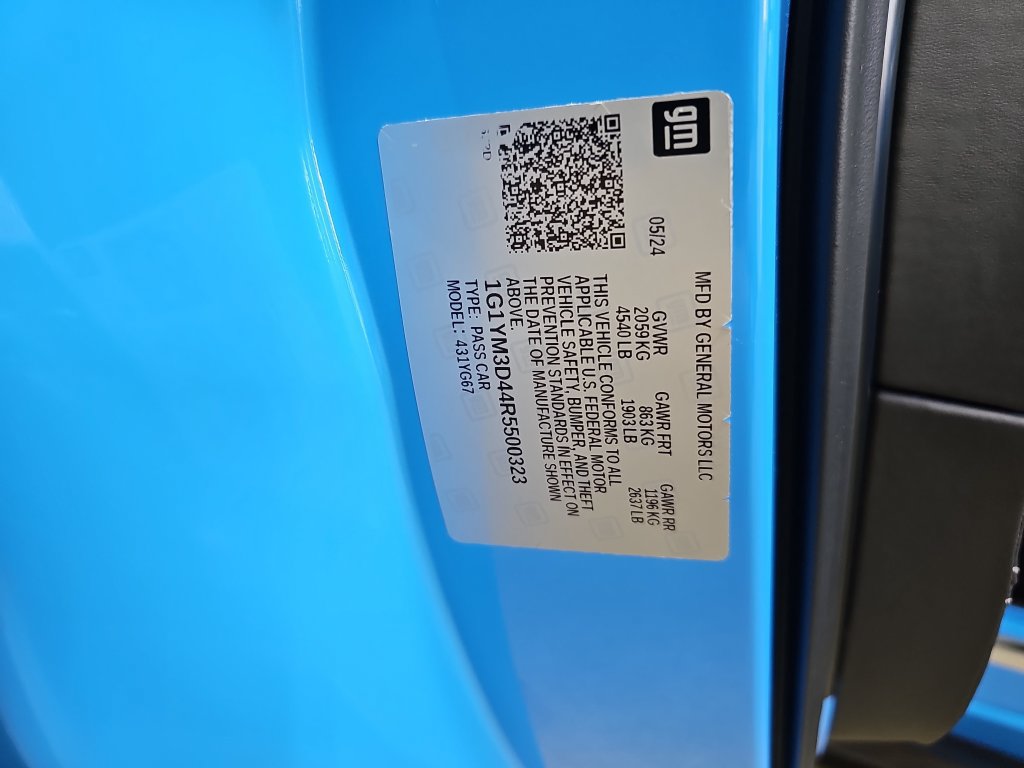 Certified 2024 Chevrolet Corvette E-Ray AWD/4WD image 41