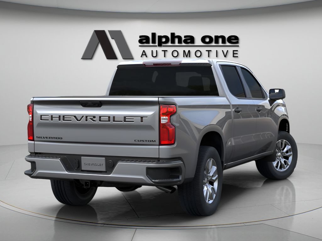New 2026 Chevrolet Silverado 1500 Custom w/ LPO, Dark Essentials Package RWD image 4
