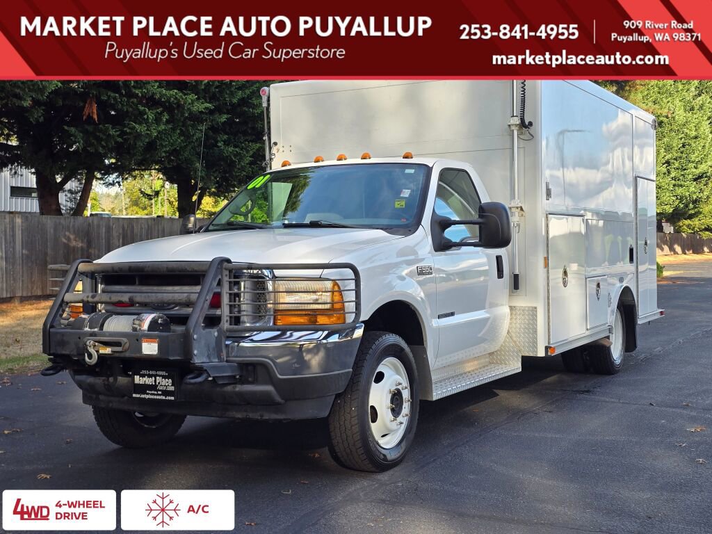 Used 2001 Ford F550 4x4 Regular Cab Super Duty