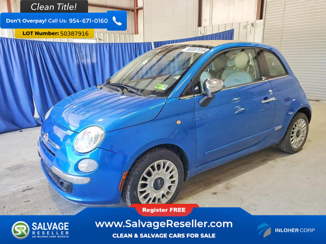 Used 2015 FIAT 500 Lounge w/ Luxury Leather Package