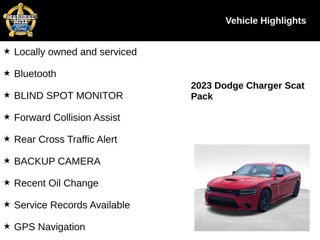 Used 2023 Dodge Charger Scat Pack w/ Plus Group image 2