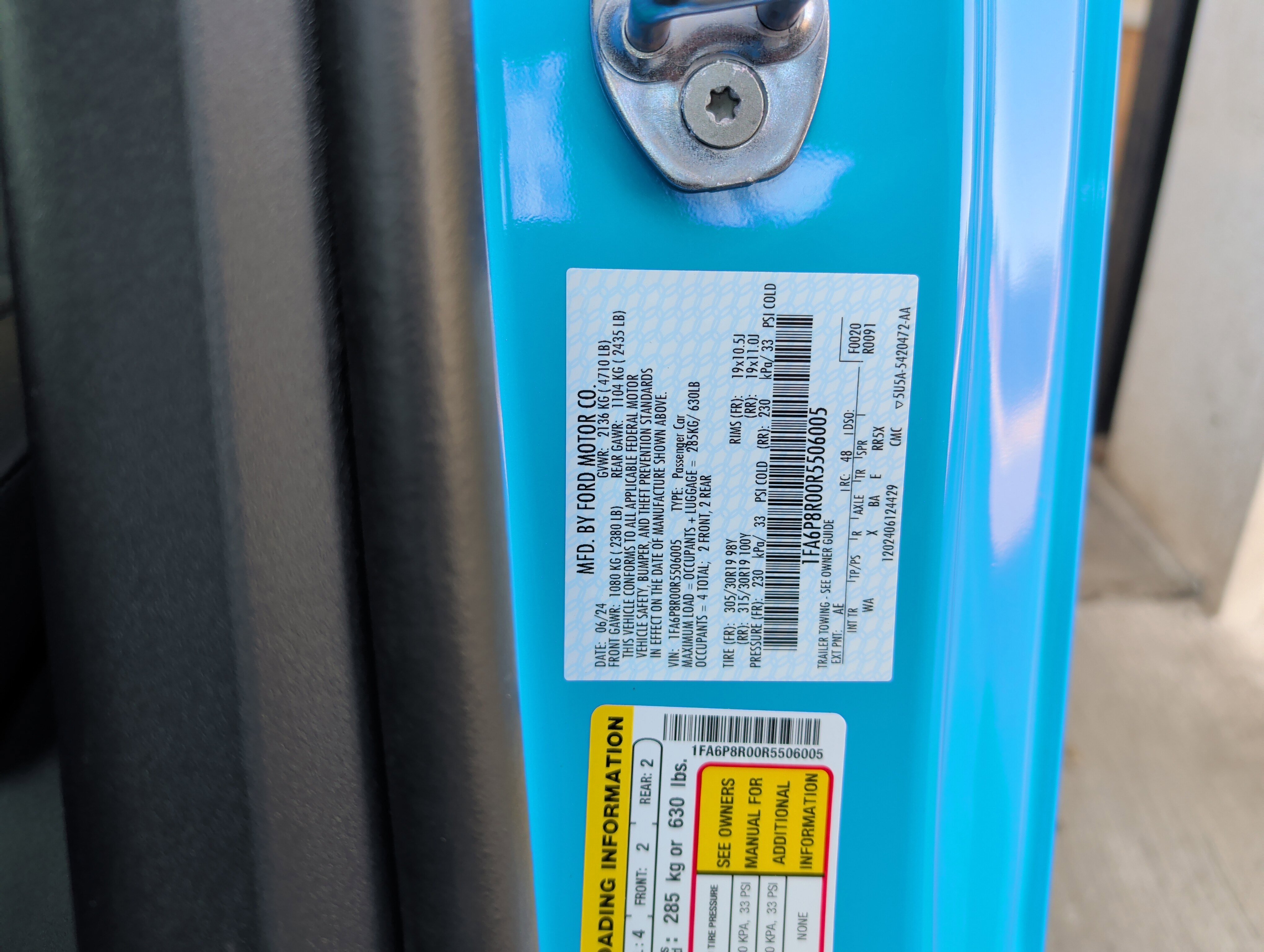 Used 2024 Ford Mustang Dark Horse w/ Dark Horse Handlin Package image 28