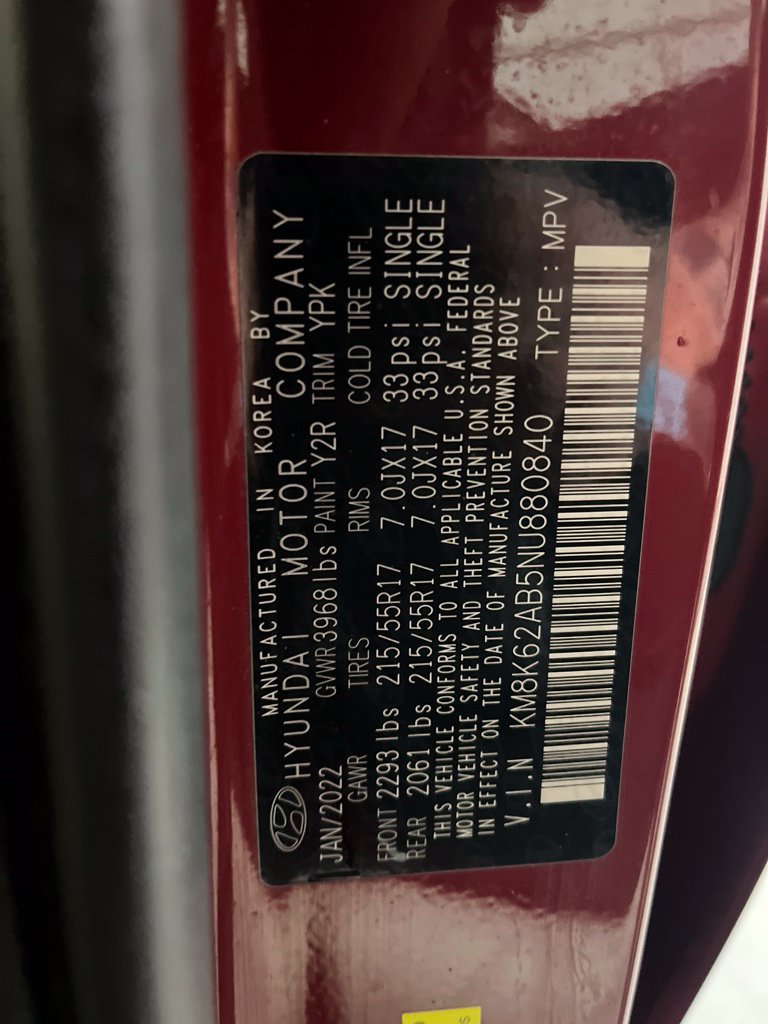 Used 2022 Hyundai Kona SEL w/ Cargo Package FWD image 79