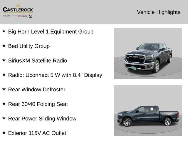 Certified 2026 RAM 1500 Big Horn AWD/4WD image 4