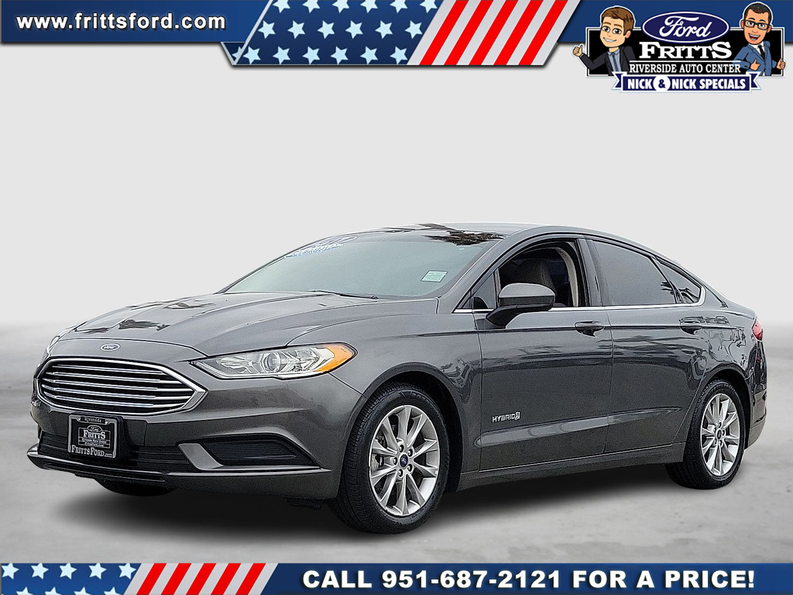 Certified 2017 Ford Fusion S FWD image 1