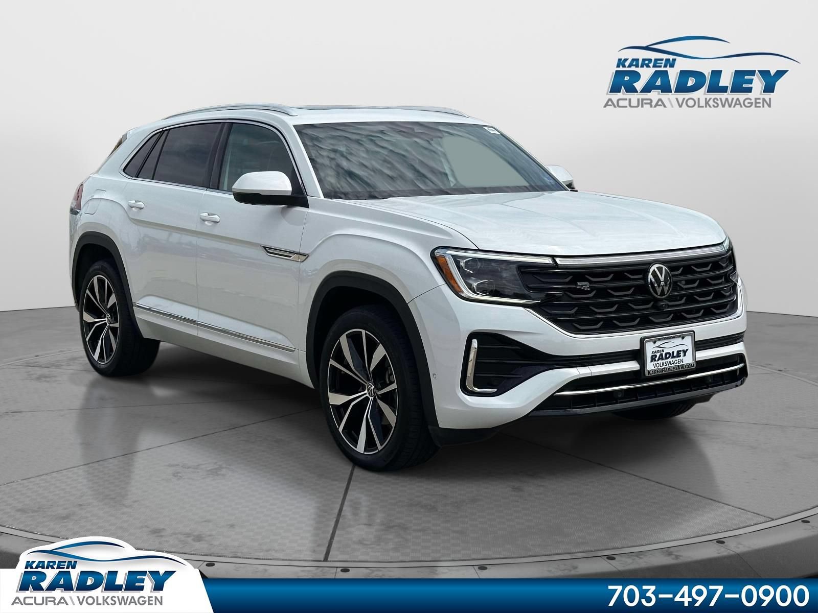 Certified 2024 Volkswagen Atlas Cross Sport SEL Premium R-Line AWD/4WD image 1